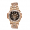 Patek Philippe Nautilus 5980 Rose Gold With Custom Diamond Set
