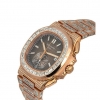 Patek Philippe Nautilus 5980 Rose Gold With Custom Diamond Set