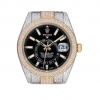 Rolex Sky Dweller Watch With 18ct Yellow Gold