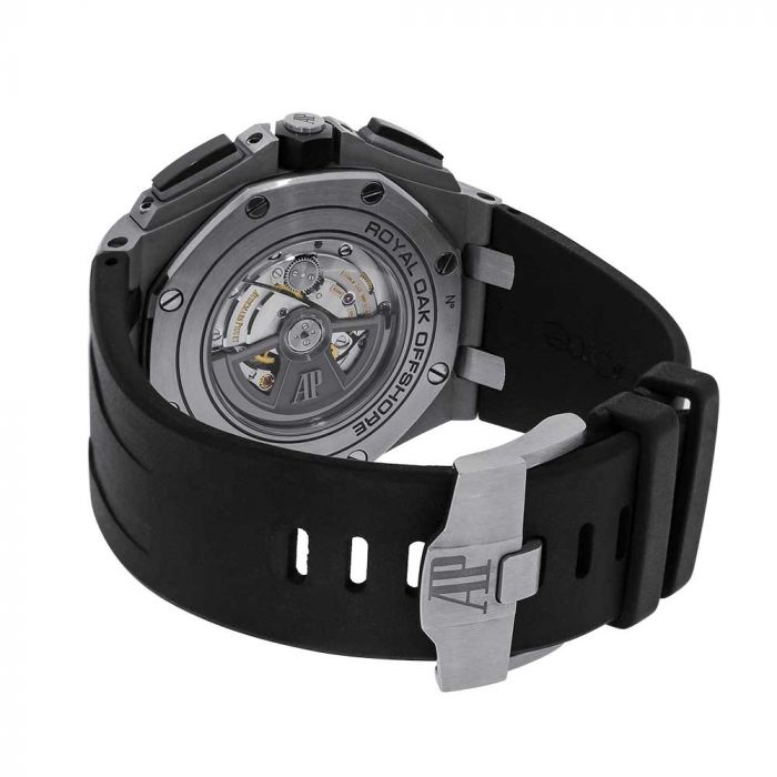 Audemars Piguet Royal Oak Offshore Steel White Dial 44MM Watch03