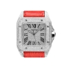Cartier Santos 100 L Diamond Set Custom Watch