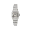 Cartier Santos Galbee Small With Custom Diamond Set