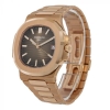 Patek Philippe Nautilus Rose Gold Brown Dial 40MM Watch