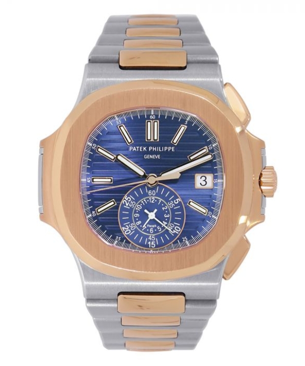 Patek Philippe Nautilus Steel and Rose Gold 40MM Watch