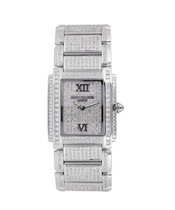 Patek Philippe Twenty~4® Custom Diamond Set With White Gold