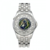 Patek Philippe World Time Platinum Enamel Dial 39MM Watch