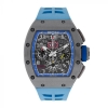 Richard Mille RM011 Felipe Massa Blue Americas Titanium 50MM Watch