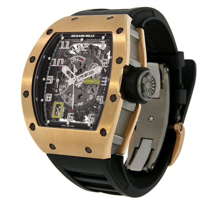Richard Mille RM030 Titanium Rose Gold Automatic 50MM Watch2