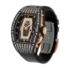 Richard Mille RM037 Rose Gold Gem Set Black Carbon TPT 34MM Watch