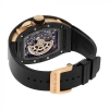 Richard Mille RM037 Rose Gold Gem Set Black Carbon TPT 34MM Watch