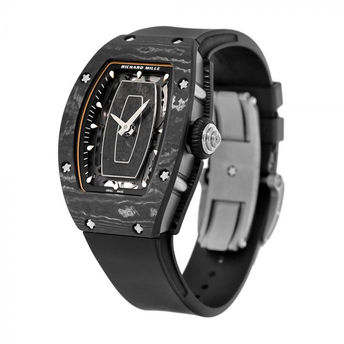 Richard Mille RM07-01 Black Carbon TPT Automatic 45MM Watch