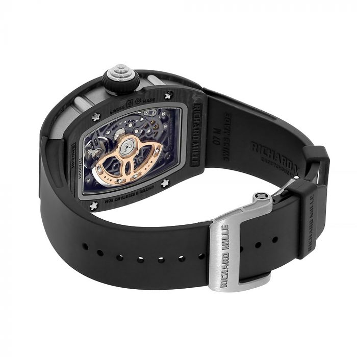 Richard Mille RM07-01 Black Carbon TPT Automatic 45MM Watch