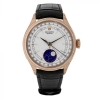 Rolex Cellini Rose Gold Moonphase White Dial 39MM Watch