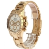 Rolex Cosmograph Daytona Yellow Gold Zenith White Index Dial 40MM Watch
