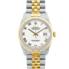 Rolex Datejust 36 Steel & Yellow Gold White Roman Dial 36MM Watch