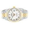 Rolex Datejust 36 Steel & Yellow Gold White Roman Dial 36MM Watch