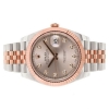 Rolex Datejust 41 Steel and Rose Gold Sundust Diamond Dial 41MM Watch