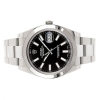 Rolex Datejust II Stainless Steel Smooth Bezel Black Index Dial 41MM Watch