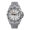 Rolex Explorer II Stainless Steel 24-Hour Bezel White Dial 42MM