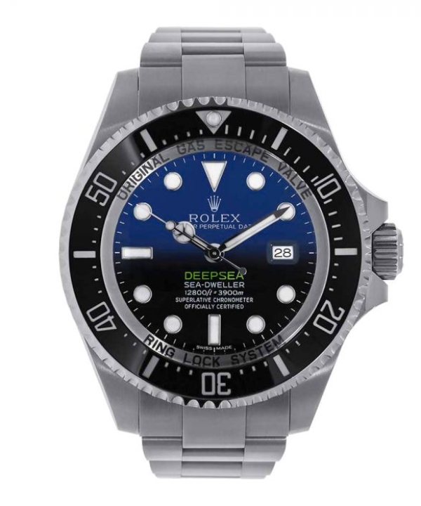 Rolex Sea-Dweller DeepSea D-Blue Stainless Steel Oyster 44MM Watch