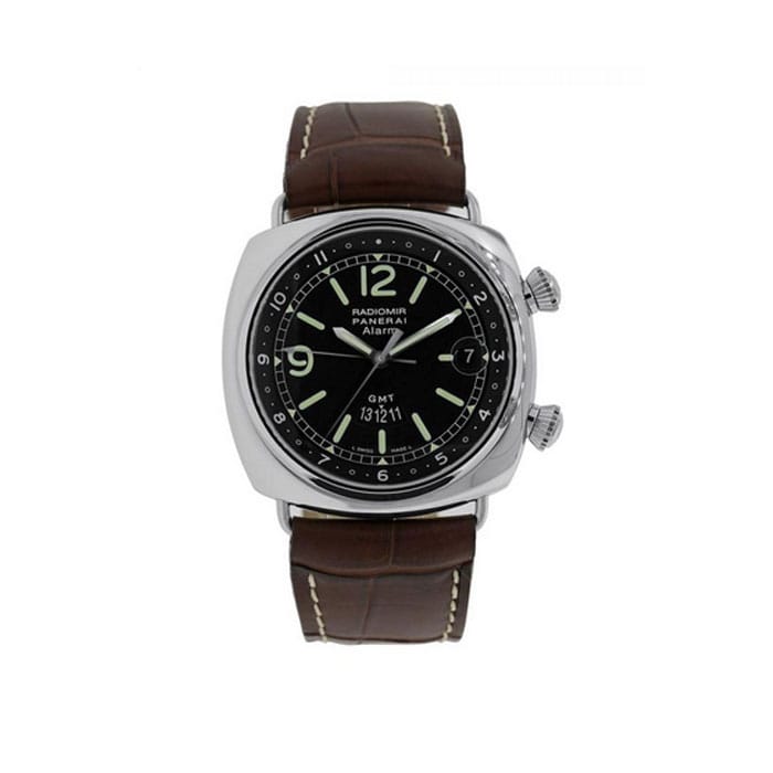 Panerai Radiomir Stainless Steel GMT Alarm Watch