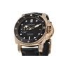 5. Panerai Submersible Rose Gold Black Dial Watch